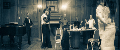 The Seagull - A photo from a rehearsal
